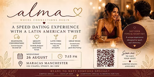 Speed Dating with a Latin American Twist at Maracas Manchester