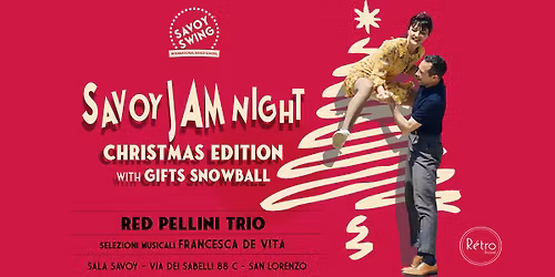 SAVOY JAM NIGHT- CHRISTMAS edition