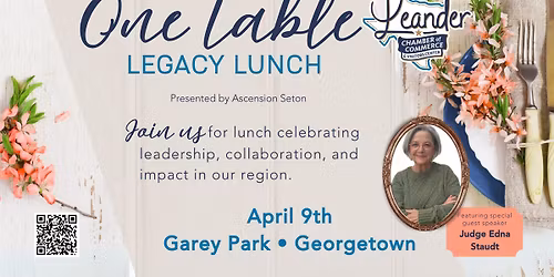 One Table Legacy Lunch