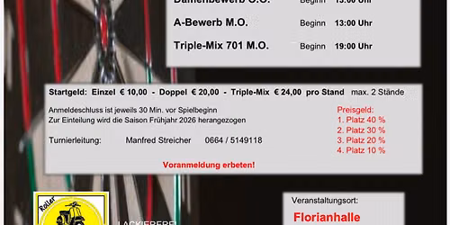 6.DC Triple Hunters Dartturnier
