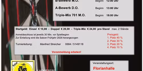 6.DC Triple Hunters Dartturnier