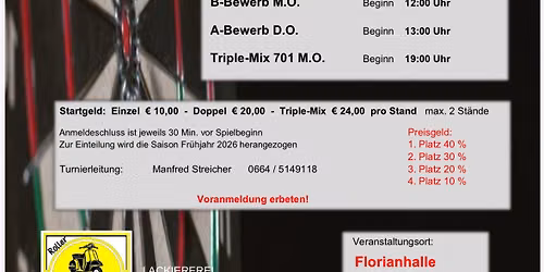 6.DC Triple Hunters Dartturnier