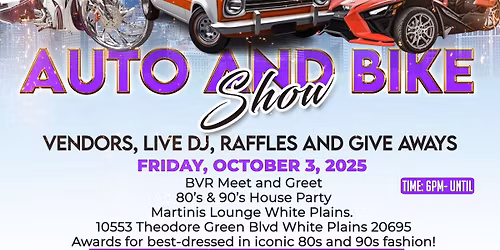 Domestic Violence Awareness Auto, Bike Show & Sound Competition