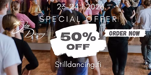 Aloittelijoiden Salsa viikonloppu 23-24.1.2026.