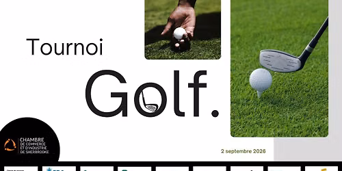 Tournoi Golf 2026 - CCIS