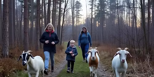 Historic Farm Trail Hike w\/ the Goats