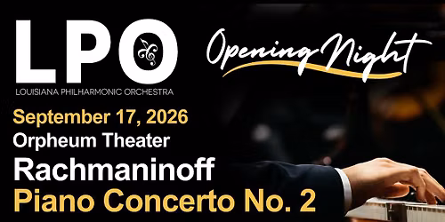 Opening Night with the LPO: Rachmaninoff Piano Concerto No. 2