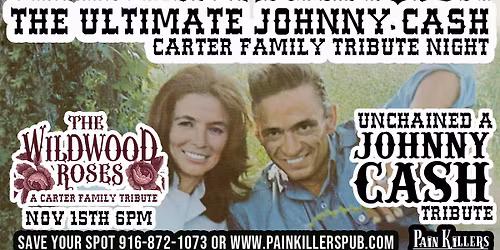THE ULTIMATE JOHNNY CASH \/ CARTER FAMILY TRIBUTE NIGHT