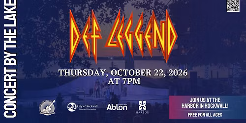 Concert by the Lake - Def Leggend