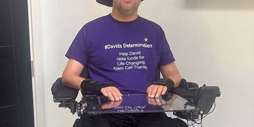 David\u2019s Determination walk - Every step for stem cells 