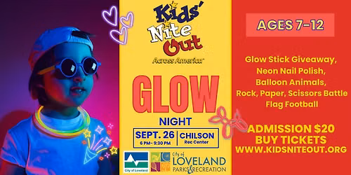 Glow Night- Kids Nite Out Across America