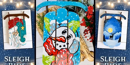 Sleigh Ridge Acrylic Painting Workshop-East Ridge H.S. Woodbury