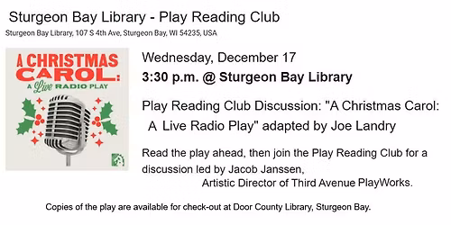 December Play Reading Club