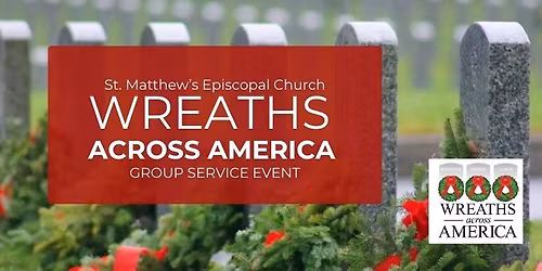 Wreaths Across America at Arlington National Cemetery - Group Service Event
