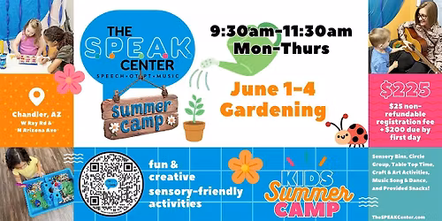 Summer Camp Week at The SPEAK Center: Gardening