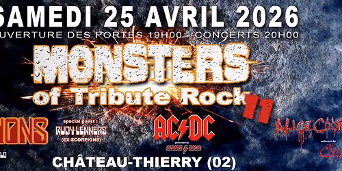 Monsters of Tribute Rock \/\/ La Biscuiterie