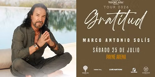 Marco Antonio Solis | Tour 2026 Gratitud | Hidalgo Tx