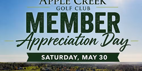 \u26f3\ufe0f Member Appreciation Day! \u26f3\ufe0f