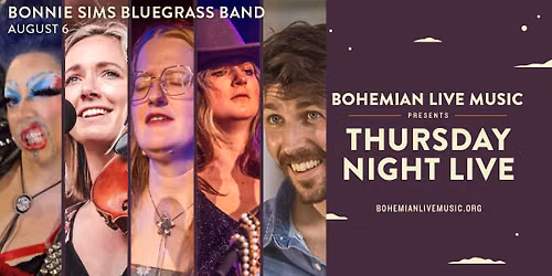Thursday Night Live featuring Bonnie Sims Bluegrass Band