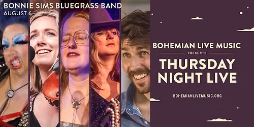 Thursday Night Live featuring Bonnie Sims Bluegrass Band