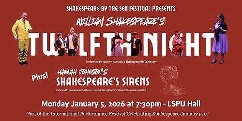 Twelfth Night plus Shakespeare's Sirens