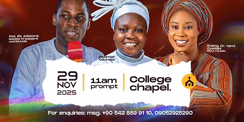 WORSHIP PROPHECY AND HEALING CRUSADE 