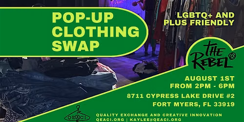 Pop-up Clothing Swap at The Rebel