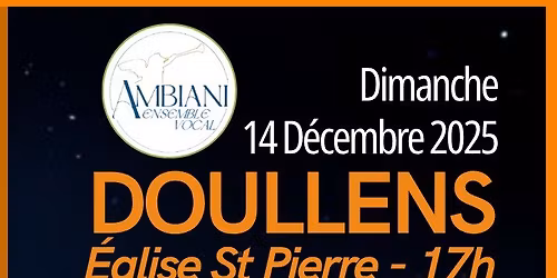 DOULLENS : Concert de No\u00ebl & de l\u2019\u00c9piphanie 2025\u20132026