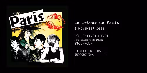 Paris 25-\u00e5rsjubileum | Kollektivet Livet