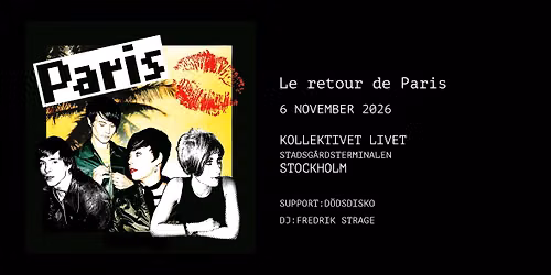 Paris 25-\u00e5rsjubileum | Kollektivet Livet