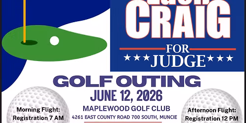 Zach Craig for Judge Golf Outing