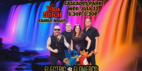 The Cascades Summer Concert Series welcomes the Electric Flower Co!