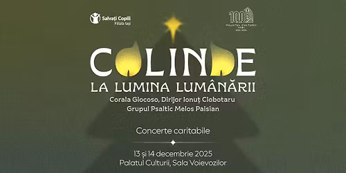 Colinde la lumina lum\u00e2n\u0103rii | Salva\u021bi Copiii Ia\u0219i