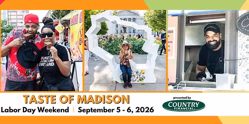 Taste of Madison 2026 presented by COUNTRY Financial
