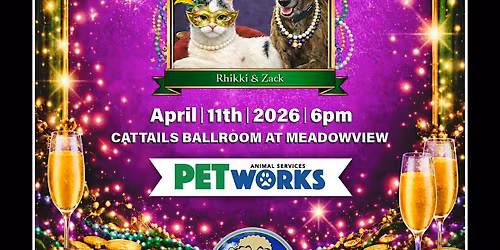 "Paws & Pearls" - A Mardi-Paws Masquerade
