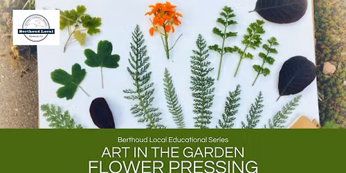 Art in the Garden \u2014 Flower Pressing