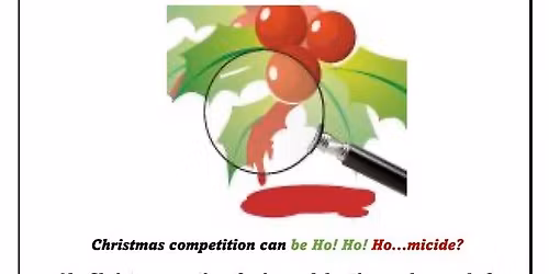 Murder Mystery Dinner Theater: Murder? Merry Christmas!