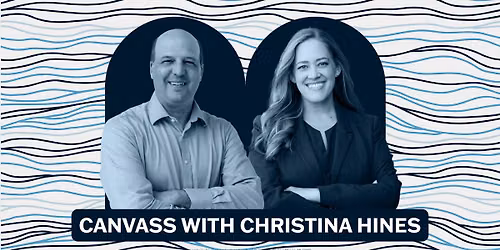 Canvass with Kevin Hertel and Christina Hines