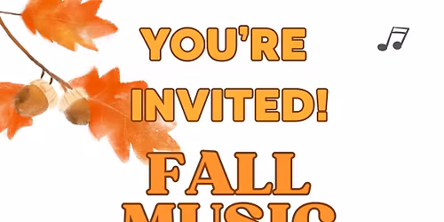 Fall Music Concert - "An Evening of Gratitude"