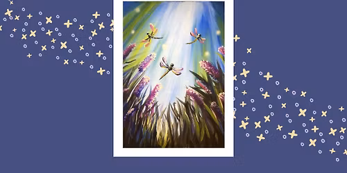 Founders & Co Grown Up Paint Along - Dragonflies