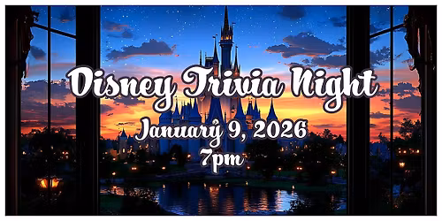 Disney Trivia Night - Fundraiser