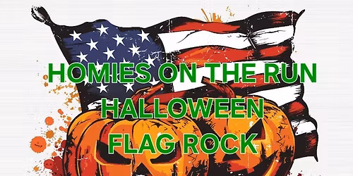 Homies Halloween Flag Rock Trail Run