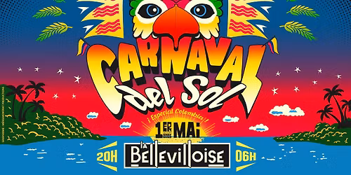 CARNAVAL DEL SOL \u2600\ufe0f Ven.01.Mai \ud83c\udf34 GRAN NOCHE DE FiESTA LATiNA \ud83c\udf89 Especial Colombia \ud83c\udde8\ud83c\uddf4