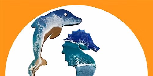 Resin Sea Creatures - Pick a Seahorse, a Dolphin or a Turtle