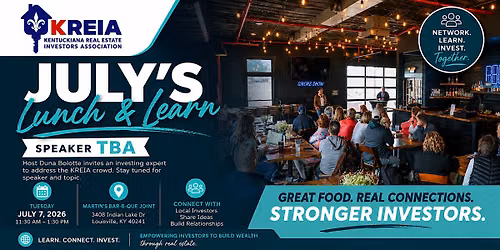 July's Lunch & Learn with Megan Brown