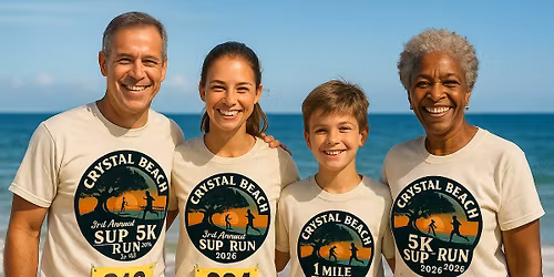 Crystal Beach SUP\u00b7RUN 5K