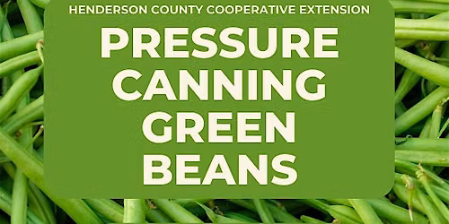 Food Preservation: Pressure Canning Green Beans