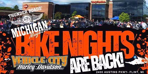 THUNDER ROADS MICHIGAN 2026 BIKE NIGHTS!
