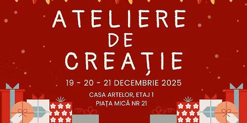 Ateliere de crea\u021bie la Cr\u0103ciun cu suflet- T\u00e2rgul artizanilor sibieni