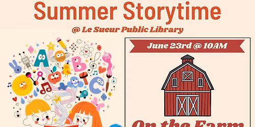 Summer Storytime: On the Farm